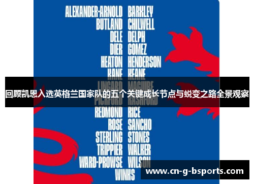 回顾凯恩入选英格兰国家队的五个关键成长节点与蜕变之路全景观察 回顾凯恩入选英格兰国家队的五个关键成长节点与蜕变之路全景观察